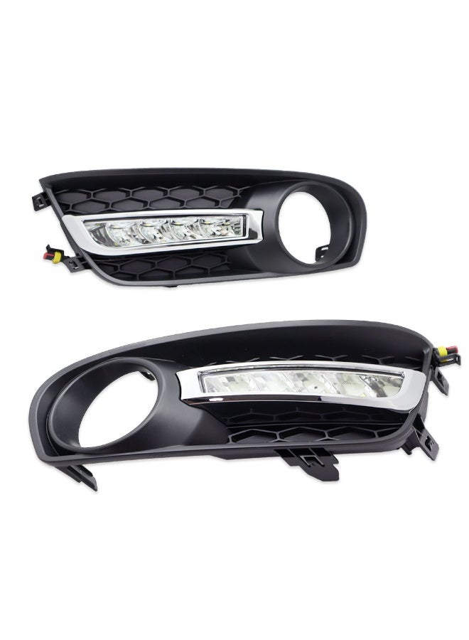 DLAA Pack of 2 Front NS520L LED Fog Lamp Cover Only with Wires Suitable for Tiida 2011 | 1 Year International Warranty - Image 3